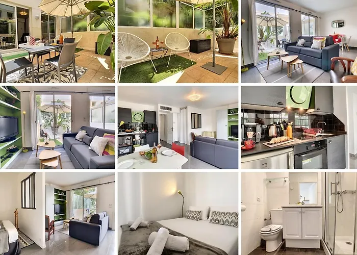 Lägenhet Nestor&jeeves - Berlioz Patio - - Residential Area - Patio 20m Nice